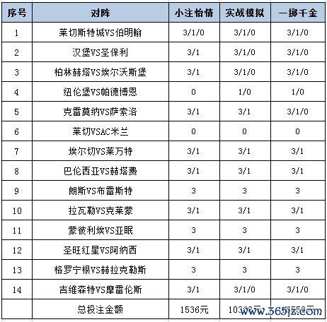 投注政策